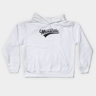 Marseille - Marseille Schriftzug - Marseille Logo Kids Hoodie